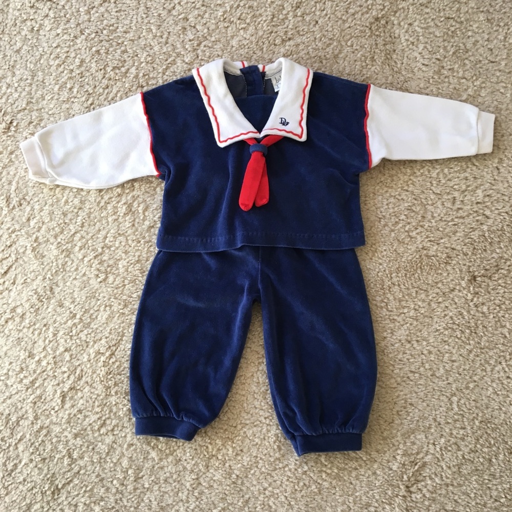 Vintage Baby Dior Outfit